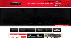 Desktop Screenshot of clintbowyerauto.com