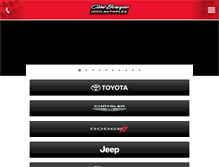 Tablet Screenshot of clintbowyerauto.com